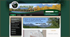 Desktop Screenshot of cityofhamilton.net